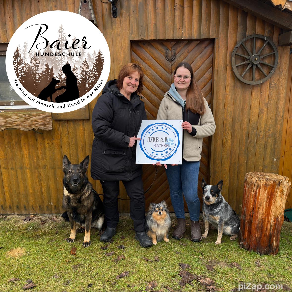 Hundeschule Baier mit DZKB Qualitätssiegel