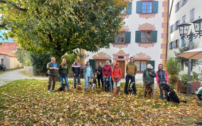 Allgäu bei Füssen –  Doppelprüfung des DZKB Bayern Hundeführerschein